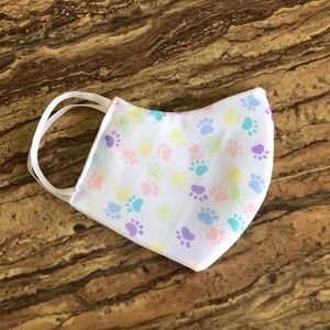 🐶Paw print face mask💗🐾